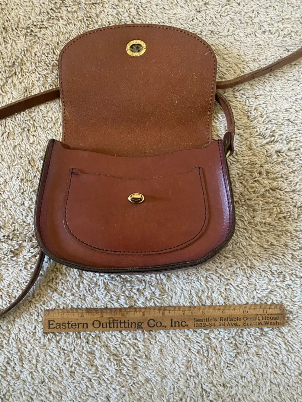 Tanner Goods Leather Crossbody Bag
